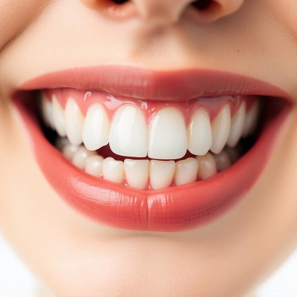 Foto depois — Reabilitação com facetas